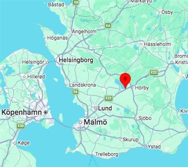 Sk&aring;ne, in Schweden, und Ringsj&ouml;n